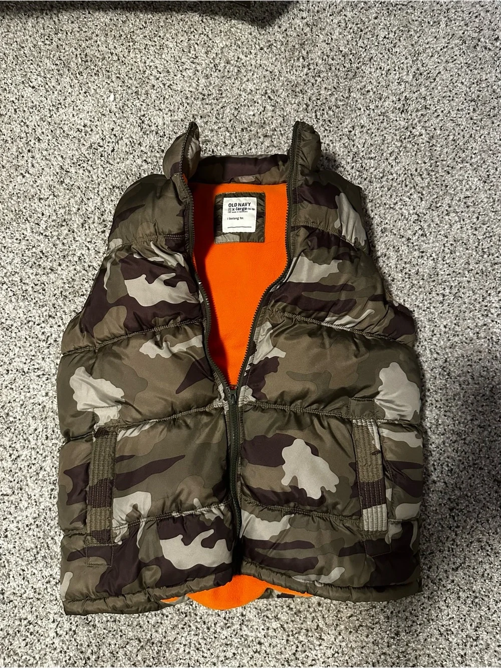 Old Navy reversible puffer